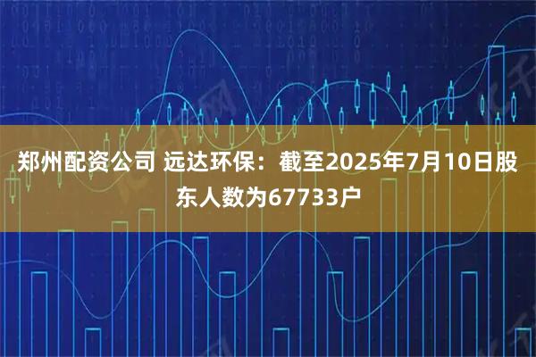 郑州配资公司 远达环保：截至2025年7月10日股东人数为67733户